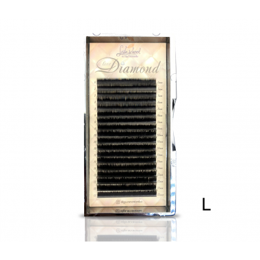 Ресницы "Diamond Line", черные L 0,10