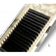 Ресницы "Diamond Line", черные L 0,10