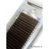 Ресницы "Silver Line", Smokey Brown mix B C C+ 0,07